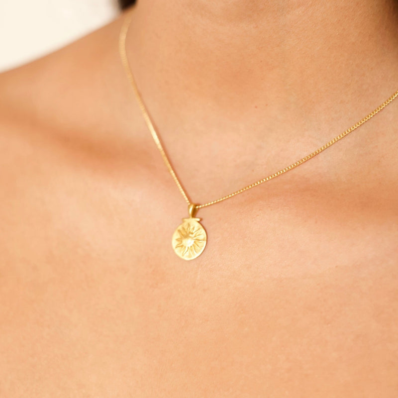 Gold Vermeil Flat Cuban Chain Necklace - Zoe Lev Jewelry