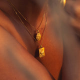 Necklace Gaia - Gold Vermeil